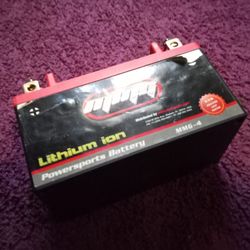2 Mmg Lithium Ion Power Sports Battery 
