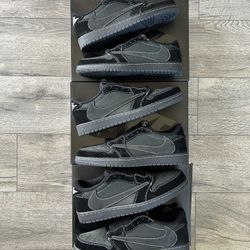 Jordan 1 Low OG SP Travis Scott Black Phantom 