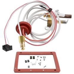 Pilot Burner Assembly Replacement Kit Compatible with Rheem, Ruud, Richmond Water Heaters NG with LP Orifice Replace# SP20824, SP20754, SP21058, SP210