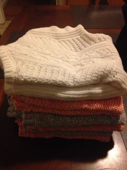 Girls short sleeve sweaters