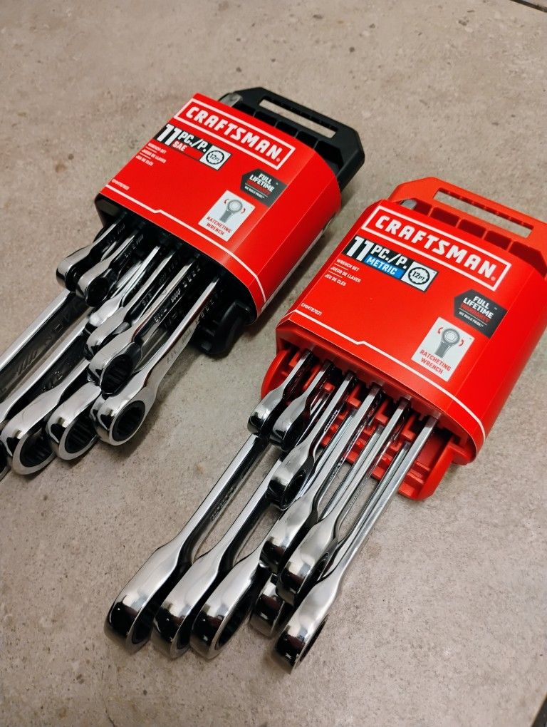 Craftsman Ratcheting Wrenches 