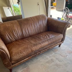 Vanguard Leather Couch 