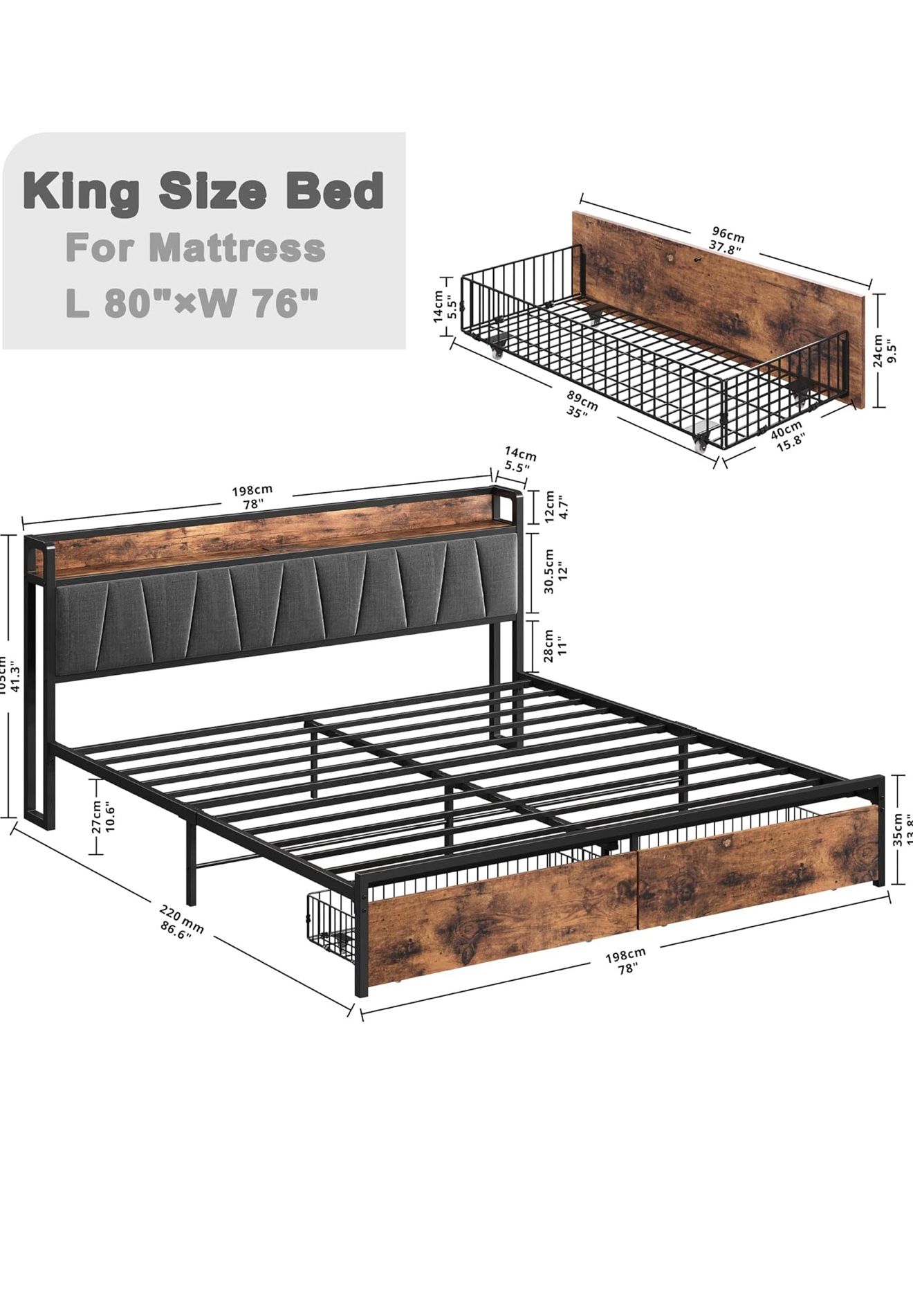 King Bed Frame