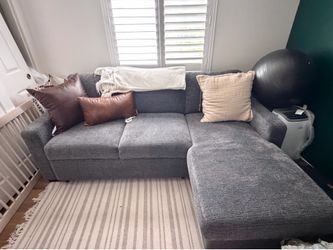 Gray Multi-Use Couch, barely used!