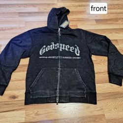 GODSPEED DIAMOND STUDDED HOODIE