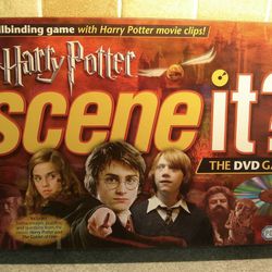 Harry Potter Scene It? Game Board, With CD The DVD Game