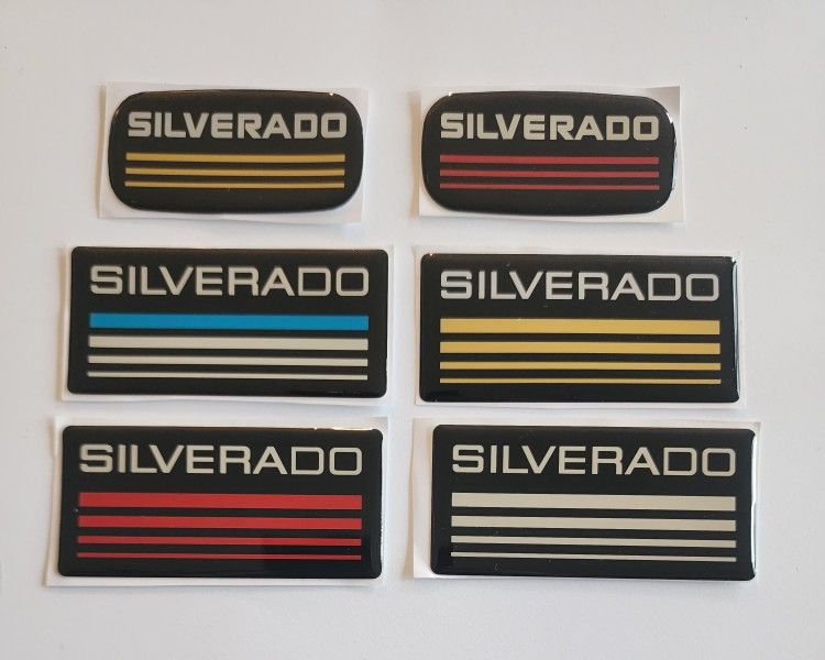 Silverado Cab Badge Emblems Badges Lt Sle Ls
