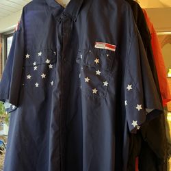 Men’s patriotic shirt size 4X