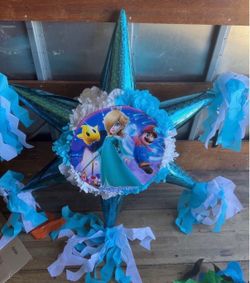 Super mario bros. Rosalina tambor star pinata
