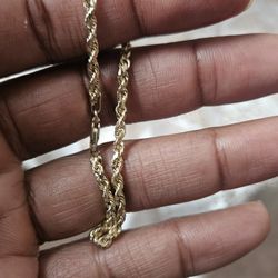 7 Inch Gold Rope