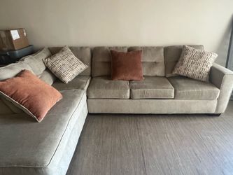 Beige Sectional Couch