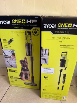 Ryobi 18V ONE+ HP Cordless Stick Vacuum 716