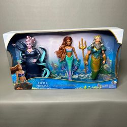 The Little Mermaid movie fashion dolls