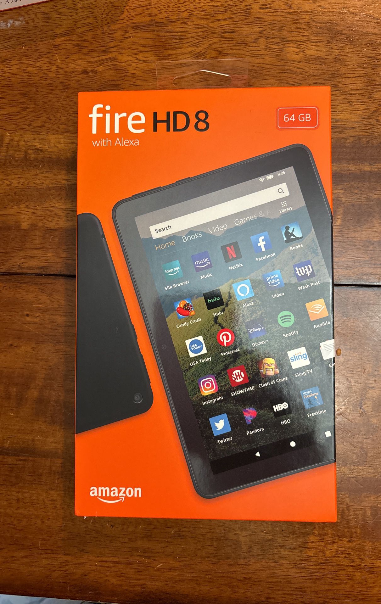 Amazon Fire HD 8 w/Alexa, 64 GB