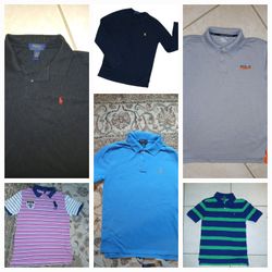 Polo Ralph Lauren Boys Shirt Bundle Lg