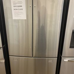 New Samsung French Door Refrigerator 