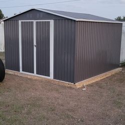 10x10 Metal Storage Shed 