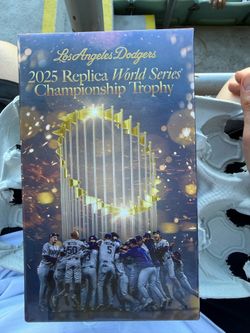 2025 Dodgers Replica World Series Championship Trophy