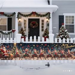 Christmas outdoor Banner large
