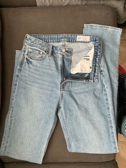 Gap Curvy '90s Straight High Rise Jeans