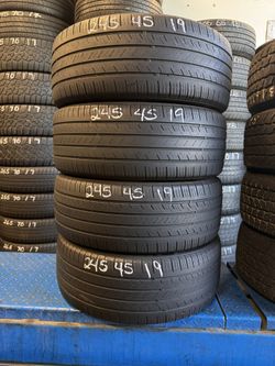 245/45/19 USED TIRES 