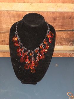 Red Big Necklace