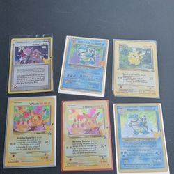 Old Pokemon cards