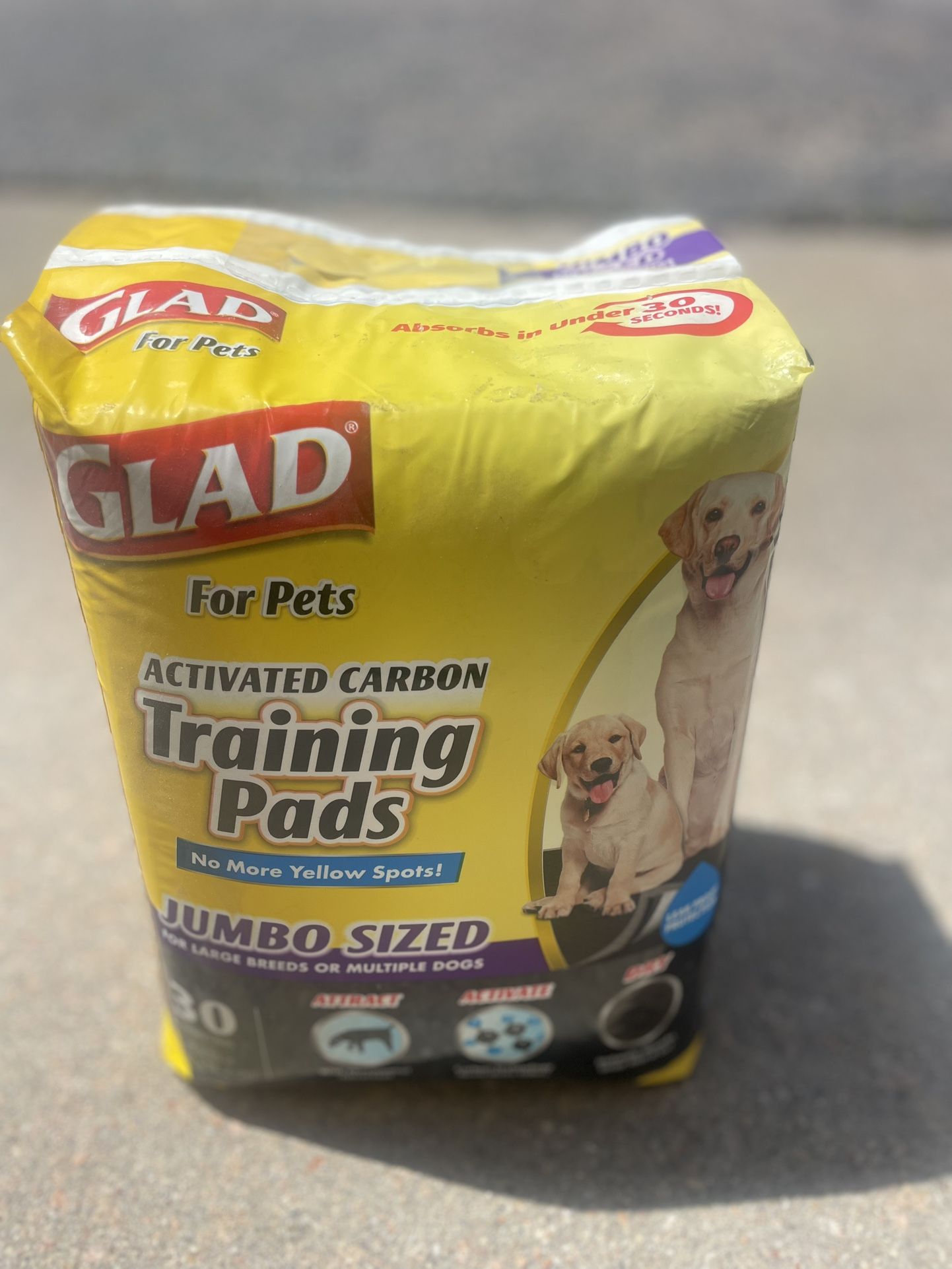 $10 Pet Dog Training, carbon Potty Pads, Jumbo Size Pee Poop Disposable
