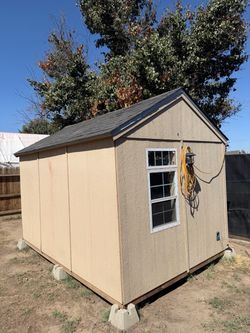 Insulated and drywalled Storage Shed