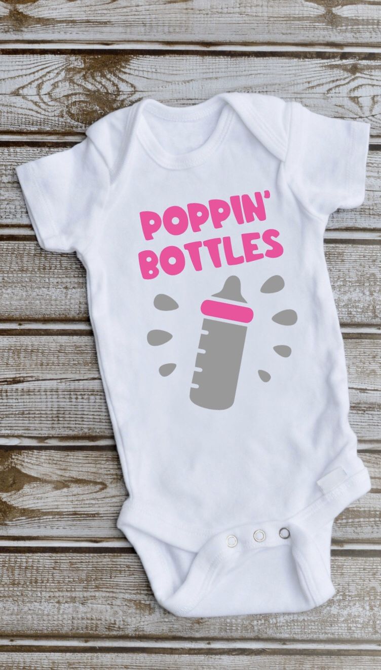 Popping bottles onesie