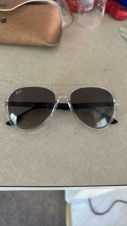 Rayban plastic rim aviators