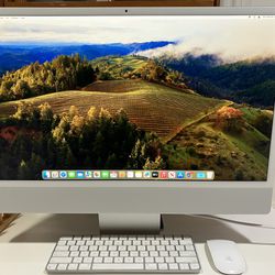Apple iMac 24inch M1 Chip 8GB/256GB 2021 Model like new condition