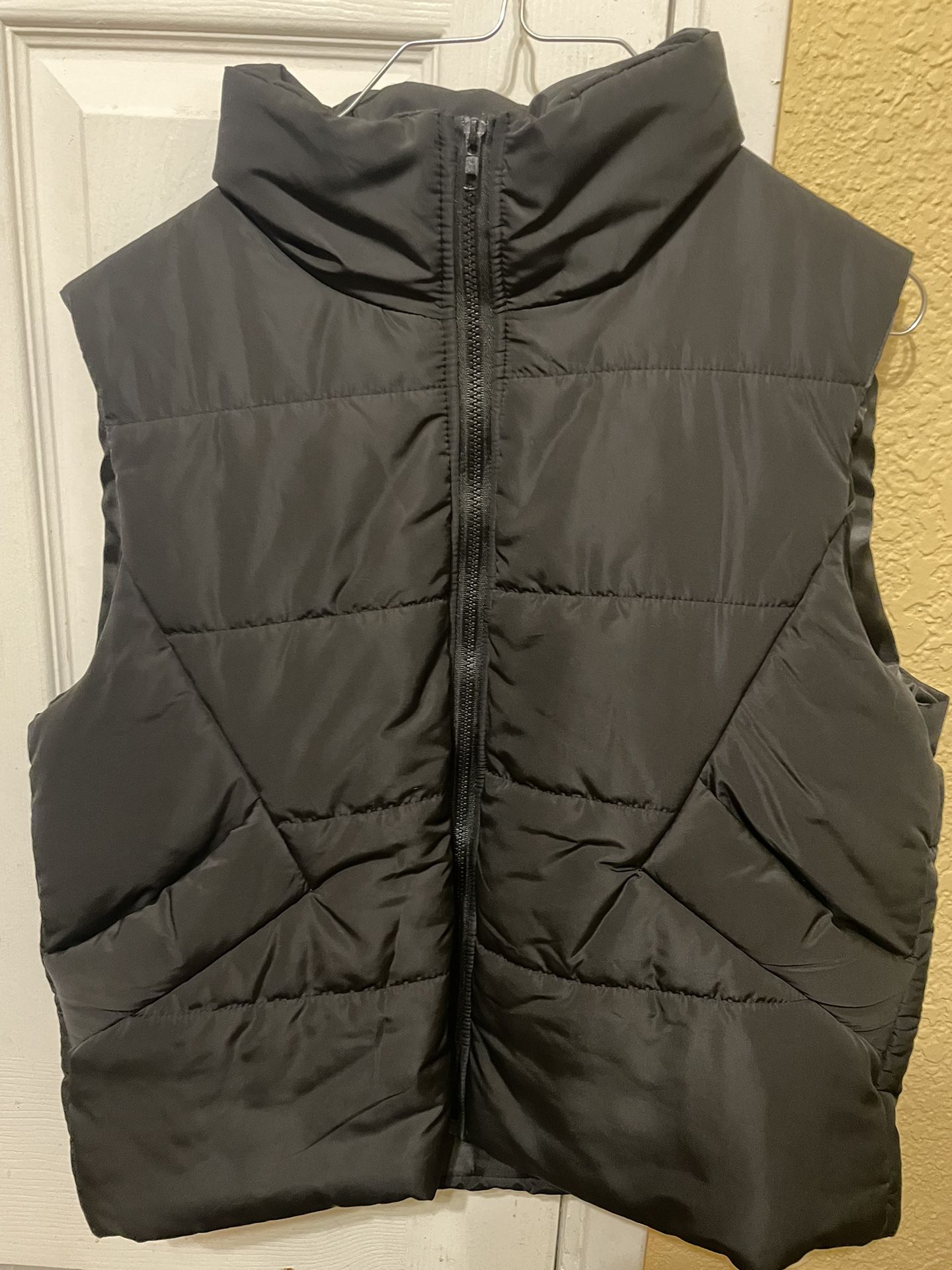 Black Puffer Vest