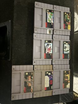 Some Super Nintendo Games (SNES)