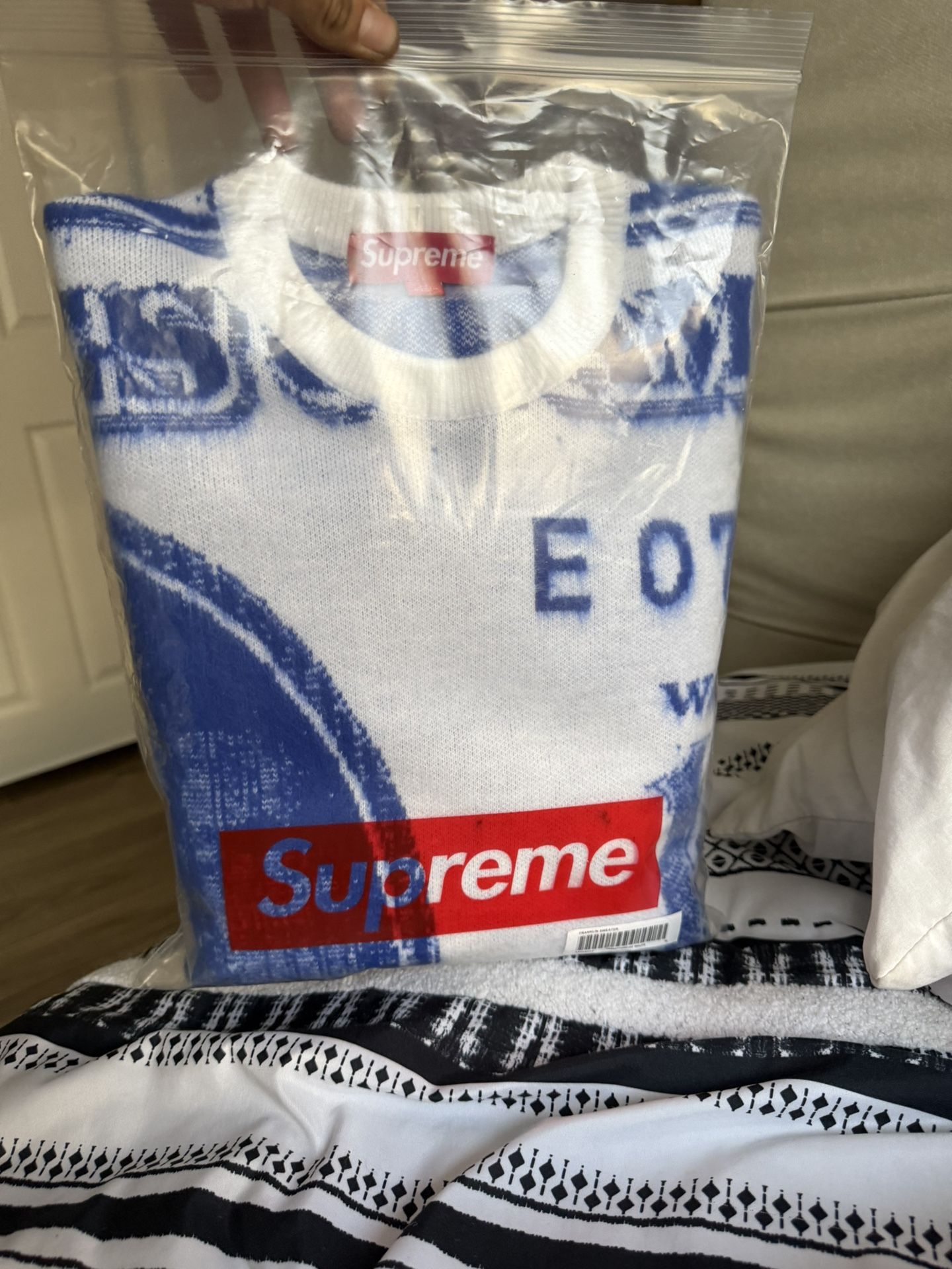 Supreme Money Sweater White 【公式通販】
