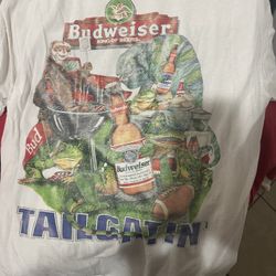 Vintage Budweiser Tshirt Size L