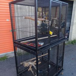 Big Used Bird Cage