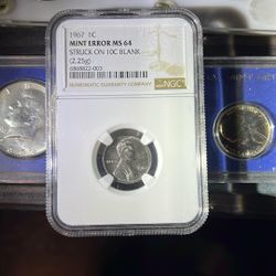 1967 Penny On A $.10 Blanchett