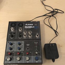 Alesis Two Channel Mixer With USB