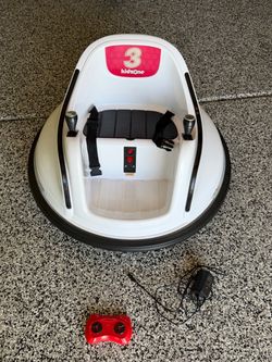 Kidzone 6V Electric Ride On Bumper Car for Kids