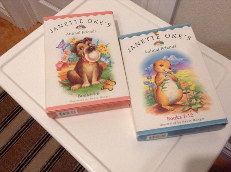 Kids books. Animal friends by Janette Oke's. New