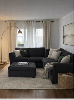 Sofa + Loveseat combo Navy/Gray