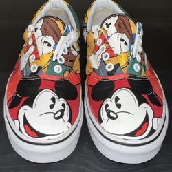 Vans Era Disney Mickey & Friends Limited Edition Size 8M/9.5W