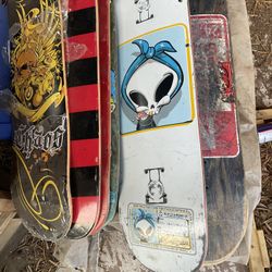 Bunch Of Skateboards