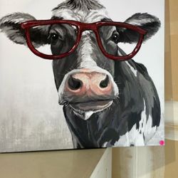 Happy Cow  print