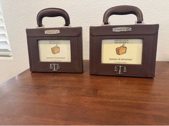 2 unique elegant portraits framed