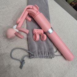 Pink Mini Selfie Stick w/ Remote – Cute & Compact