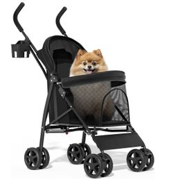 4 Wheels Pet Stroller.