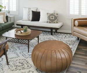Large Pouf / Moroccan Foot Stool
