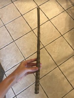 Wizard/witch Halloween wand candles tall